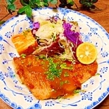 赤魚のムニエル☆味噌バターソース